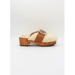 Maison Jejia - Sabots Shearling - allanjoseph