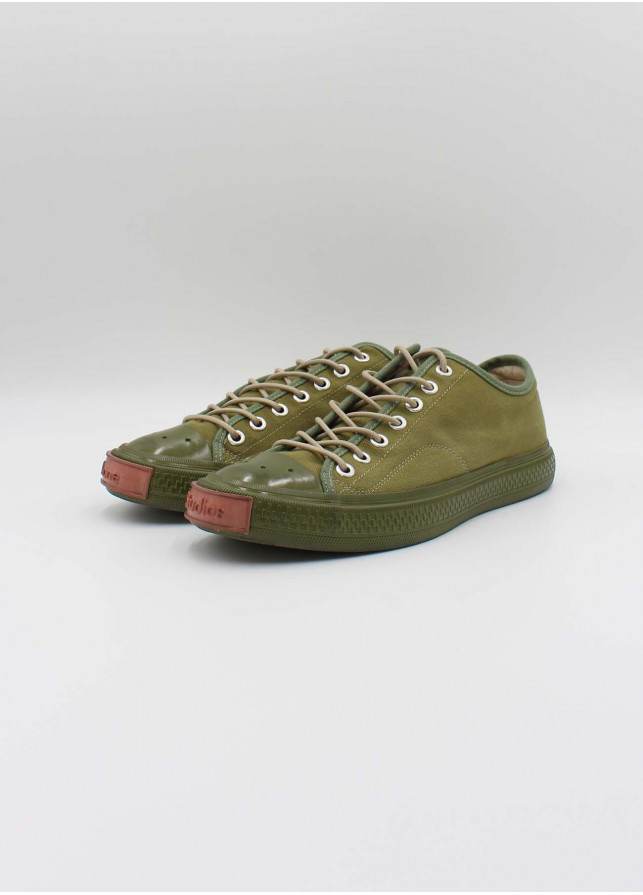 Acne Studios Ballow Olive Sneakers allanjoseph