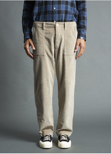 Pantalon Fatigue Corduroy -...