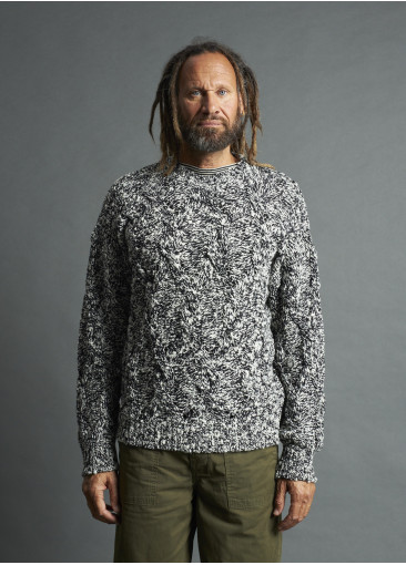 Pull Girocollo Moucheté