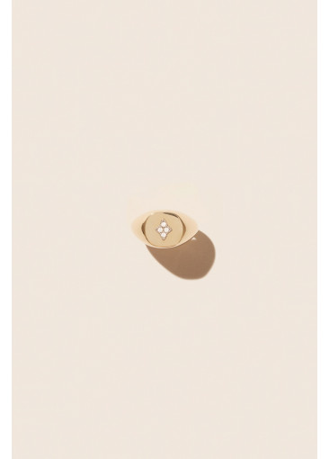 Louise Signet Ring -...