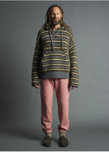 Pull Cappuccio Rigato - Mili