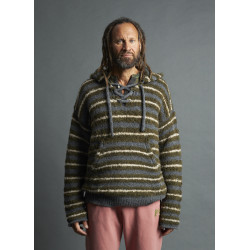 Pull Cappuccio Rigato - Mili