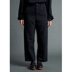 My Thinks - Pantalon Laine Noir - allanjoseph