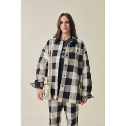 Acne Studios -  Surchemise à carreaux Black/White - allanjoseph