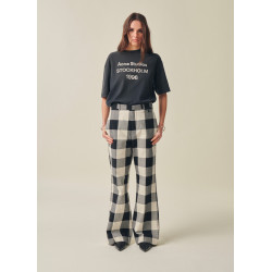 Pantalon à carreaux - Black/White