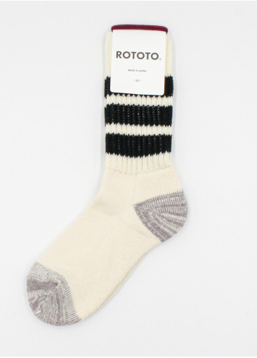 Ribbed Old School Socks -...