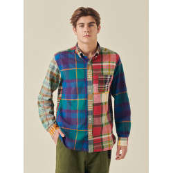 BEAMS PLUS - Chemise Indian à Carreaux Multicolore - allanjoseph