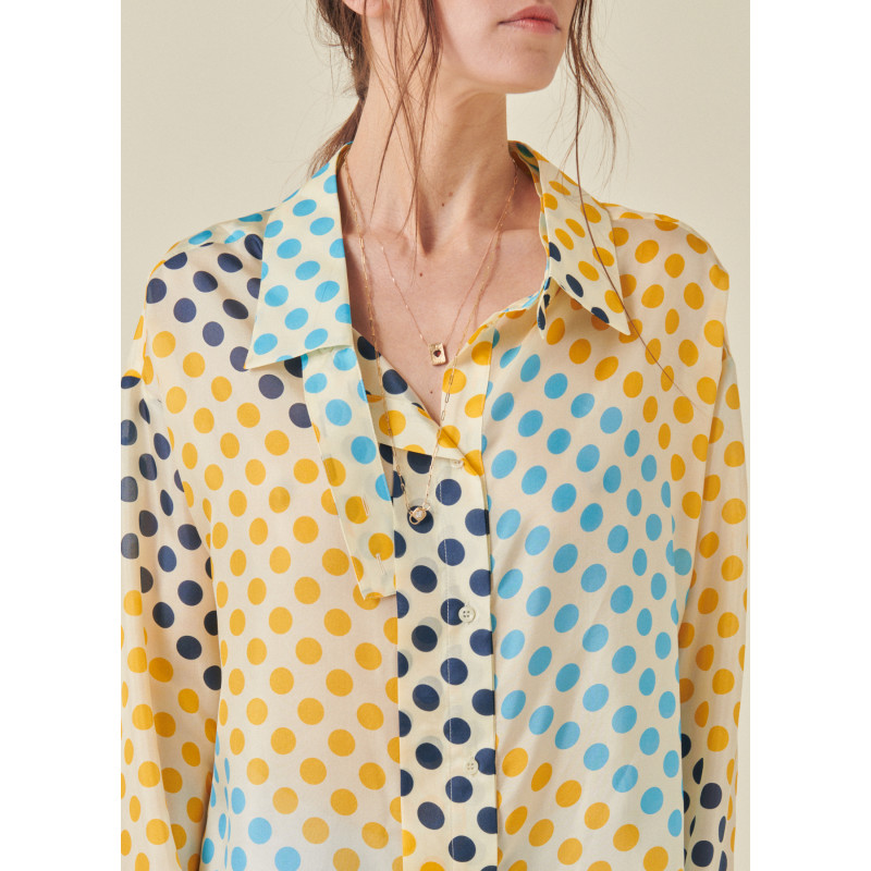 Tシャツ・カットソー JEJIA SS23 ANTOINE SHIRT (JDPS23SR15_0124331433) Jejia Antoine Shirt In Blue | ModeSens
