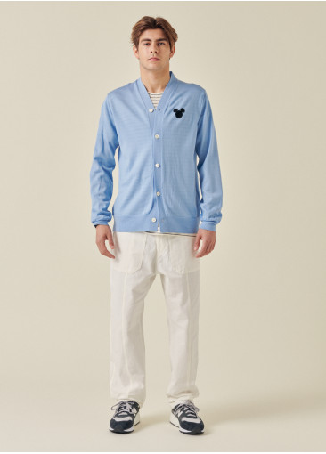 Knit Cardigan - Blue