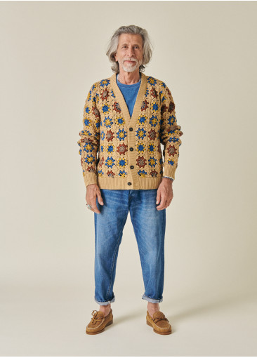 Cardigan crochet Pima -...